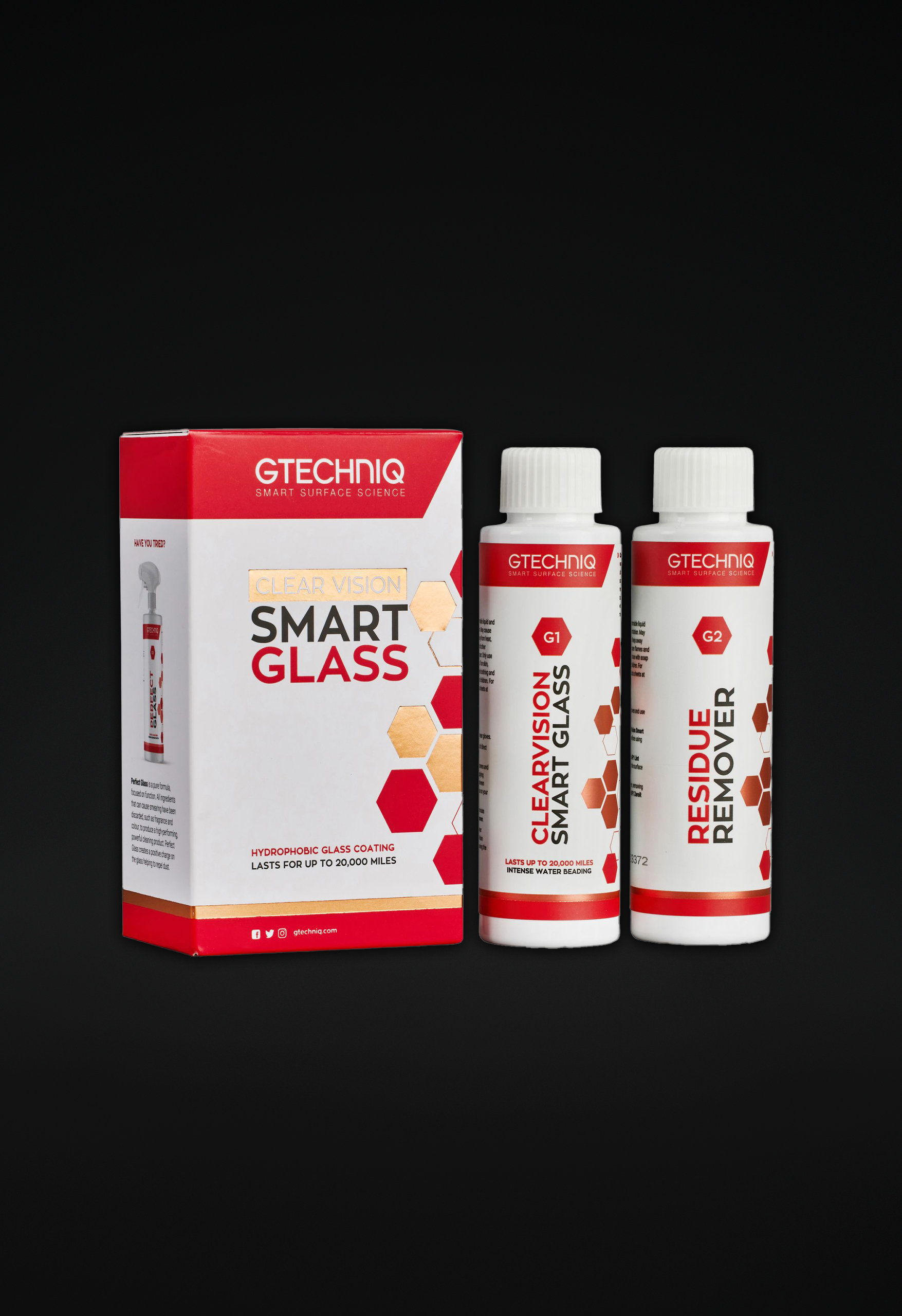 Gtechniq Glasversiegelung ClearVision Smart Glass G1 + G2 100ml