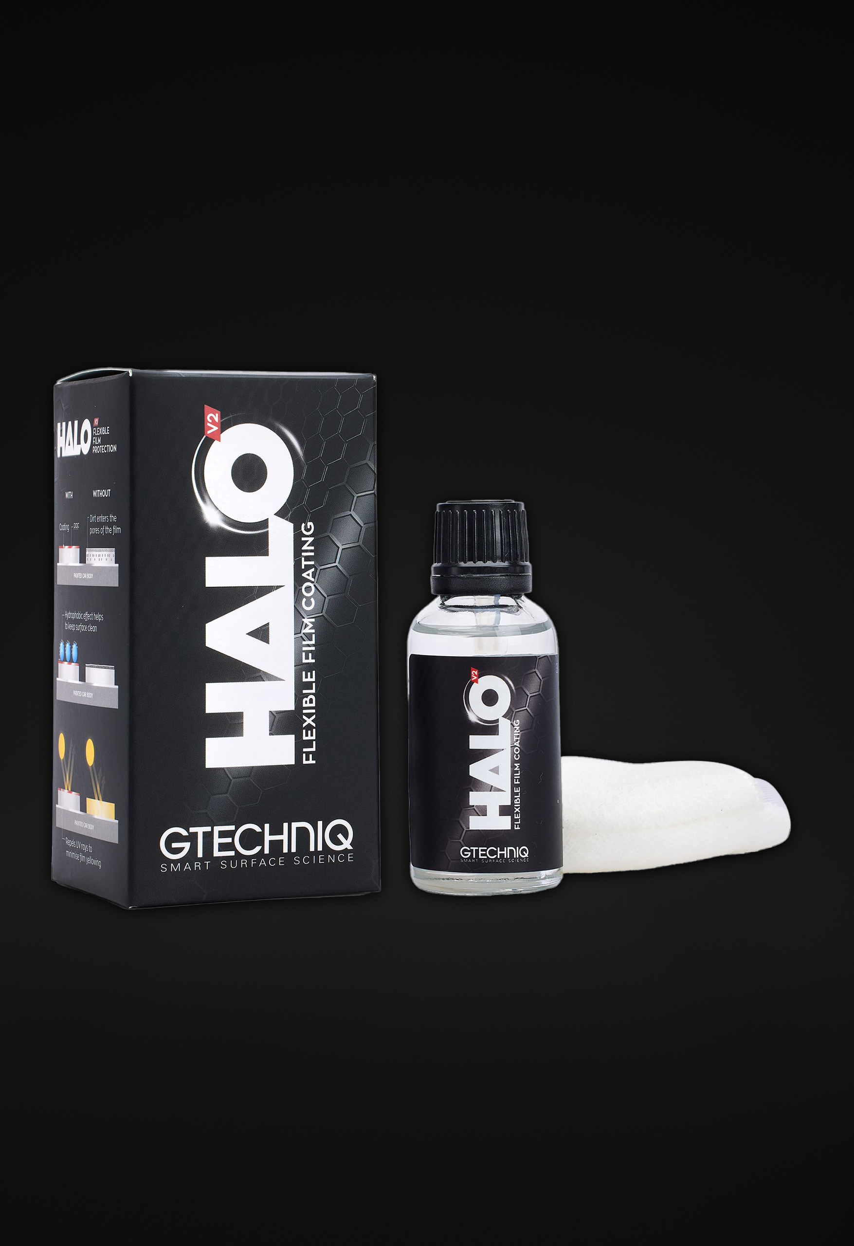 Gtechniq HALOv2 Keramikversiegelung Folierungen PPF Wrappings 30ml